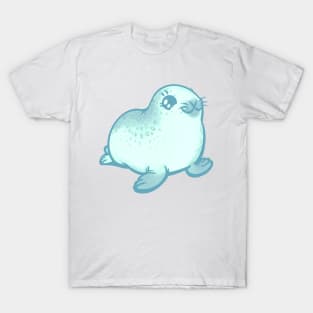 Pale Ice Baby Ringed Seal the Animal T-Shirt